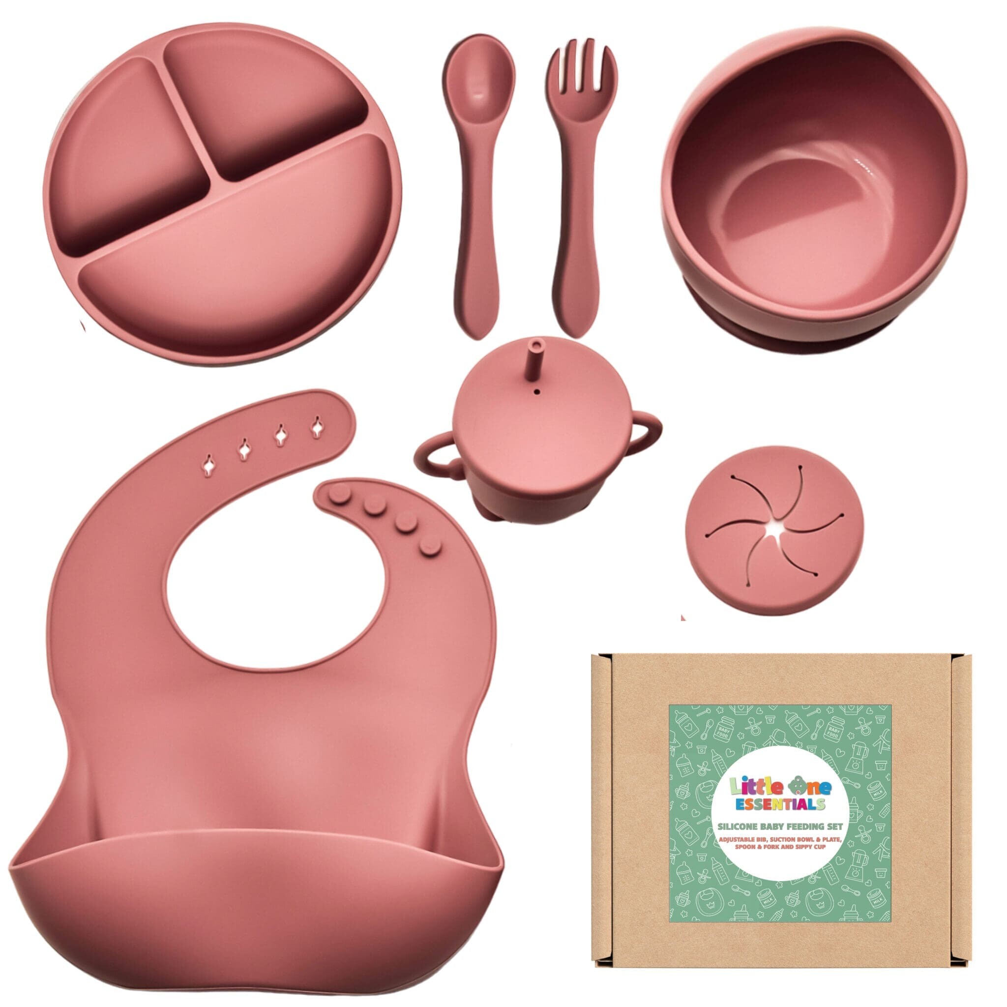 silicone feeding set, self feeding, baby