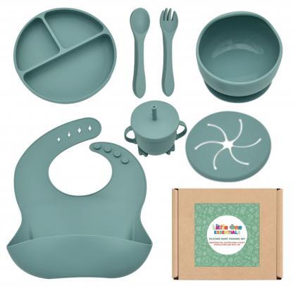 silicone feeding set, self feeding, baby