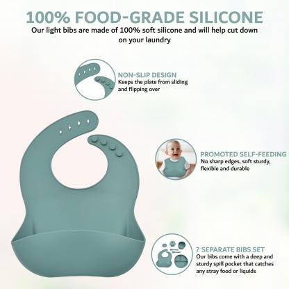 silicone feeding set, self feeding, baby